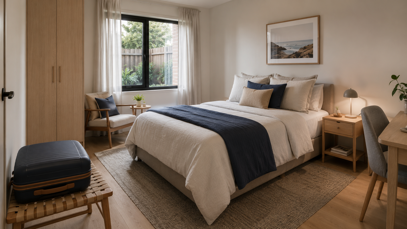 A Guest Room That Still Has Floor Space: Choosing the Right Mattress