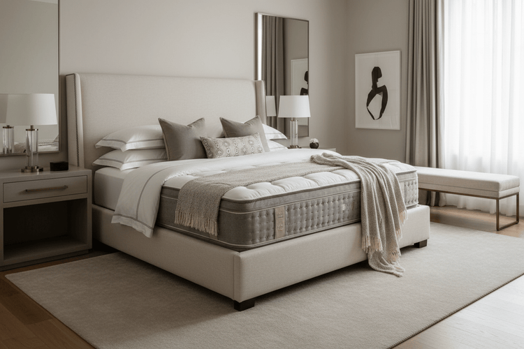 Premium Mattress on a bed by bestbeds