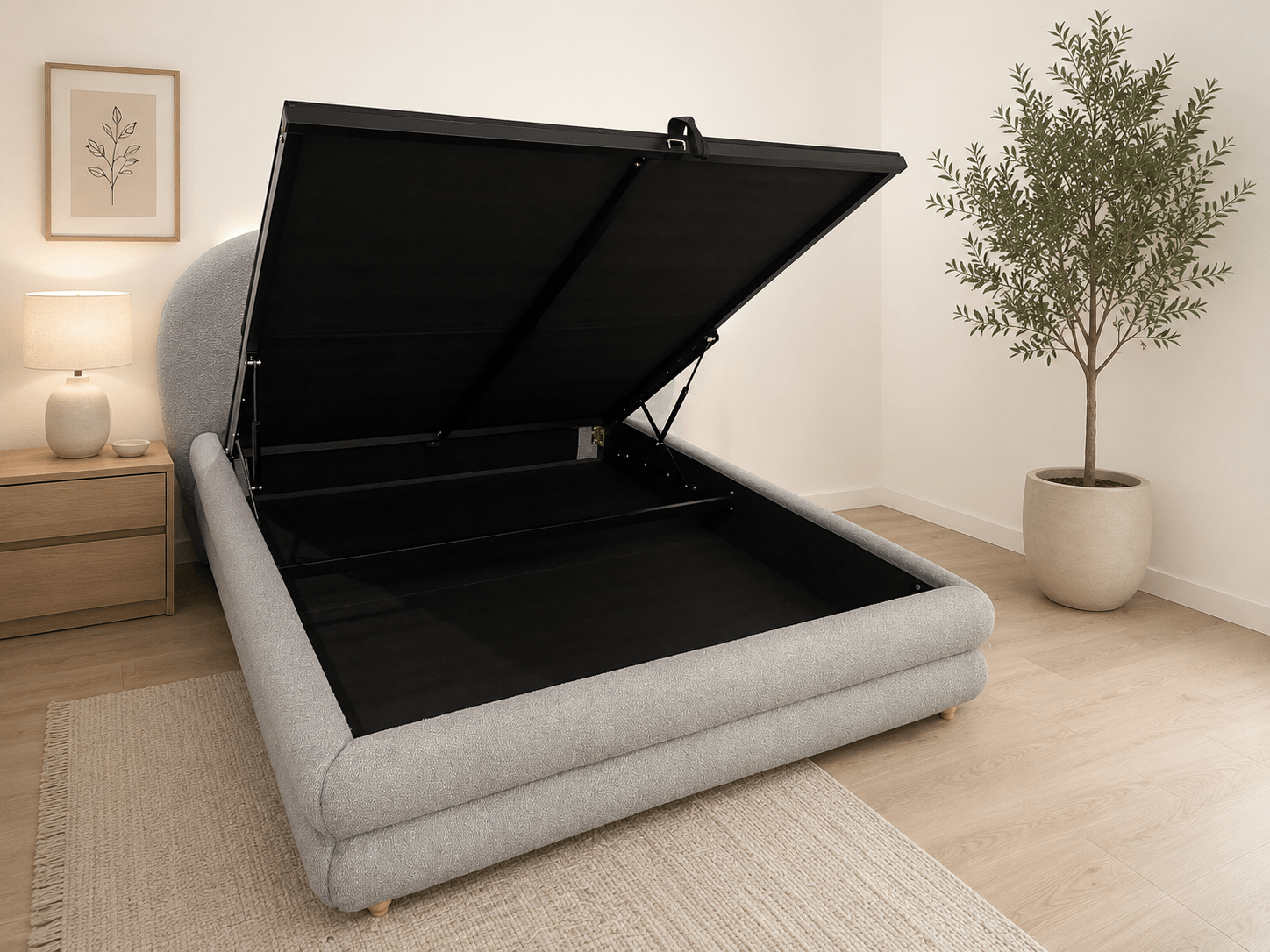 Cove Gas Lift Bed Frame