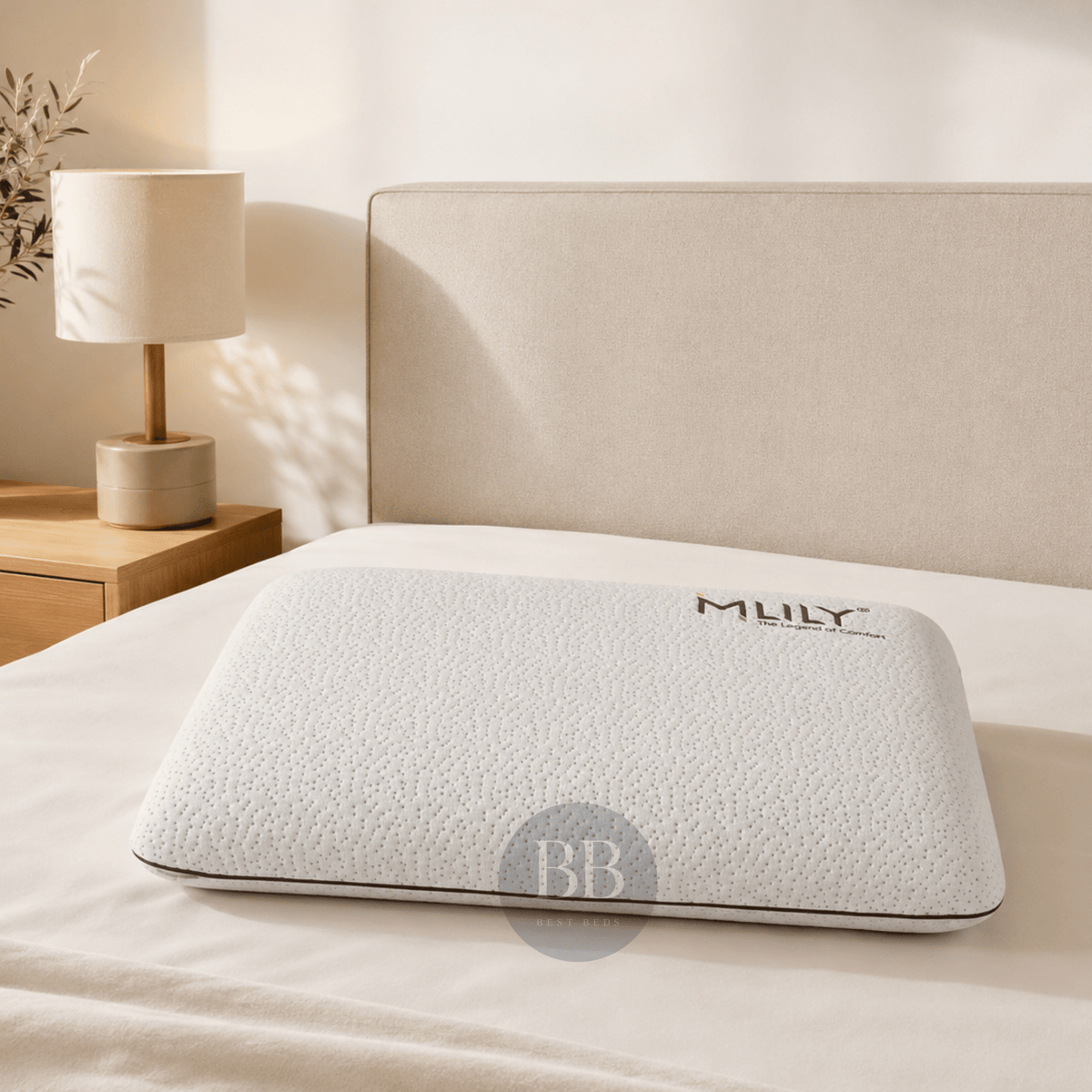 MLILY Refresh Bamboo Charcoal Pillow – Traditional & Contour - Best Beds