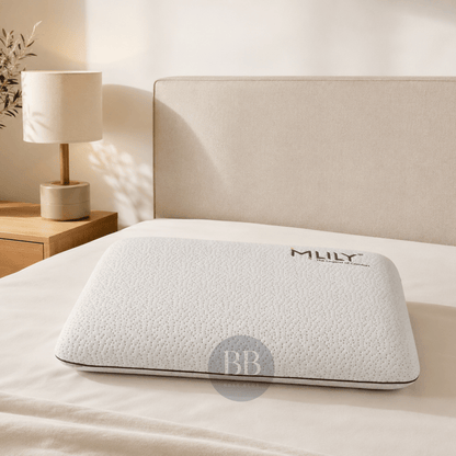 MLILY Refresh Bamboo Charcoal Pillow – Traditional & Contour - Best Beds