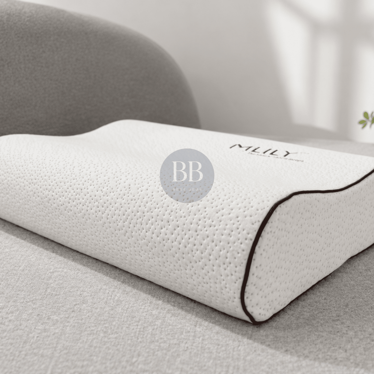 MLILY Refresh Bamboo Charcoal Pillow – Traditional & Contour - Best Beds
