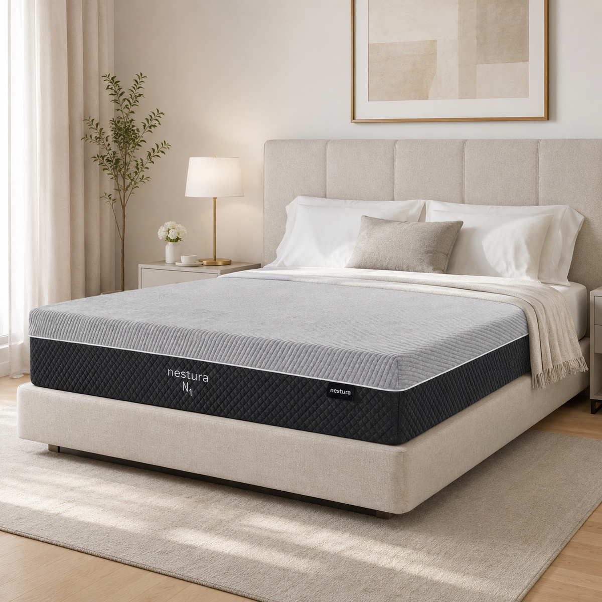 Nestura N1 King Mattress – Gel Memory Foam Hybrid