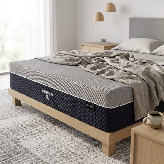 Nestura N1 Mattress – Hybrid Gel Memory Foam with EonTech Pocket Coils