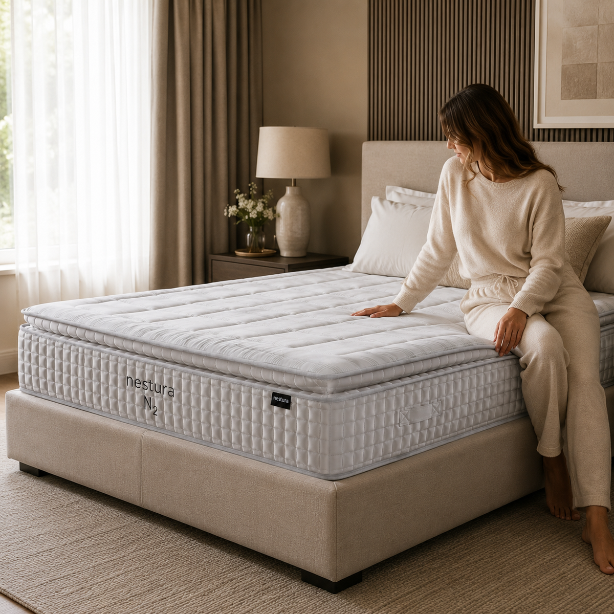 Nestura N2 King Mattress – Optimum Firm Pillow-Top