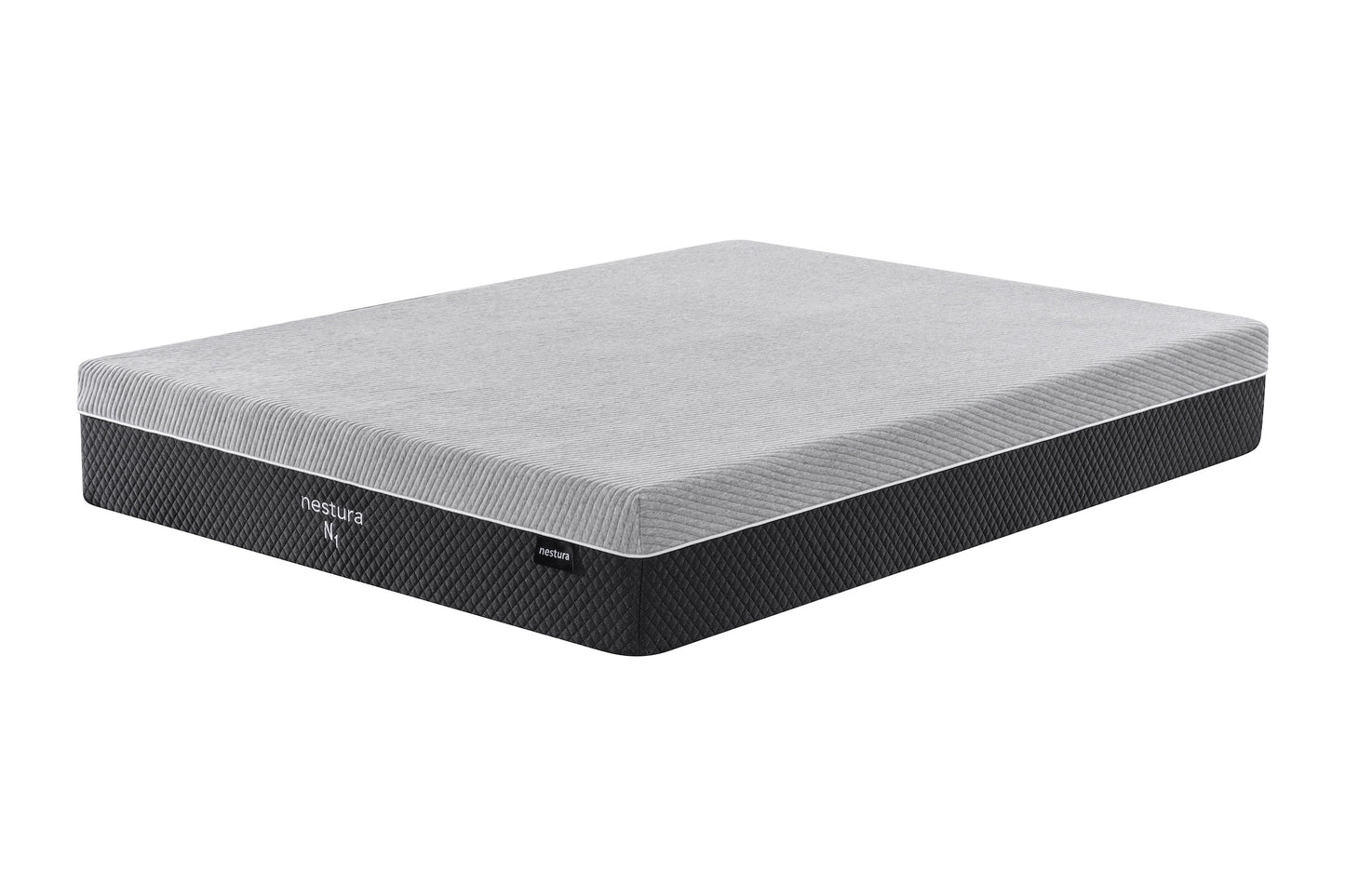 n1 mattress on white background